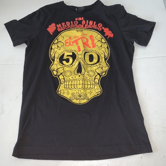 H&M Tops - EL TRI T-Shirt‎ RARE Logo Mexico Alex Lora 2019 Tour